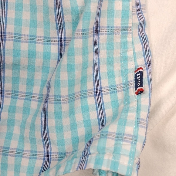Izod men's short sleeved button down shirt size XL - Picture 7 of 12